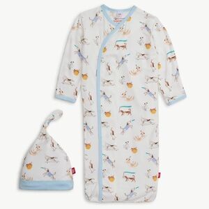 Magnetic Me Baby Gown and Hat Set